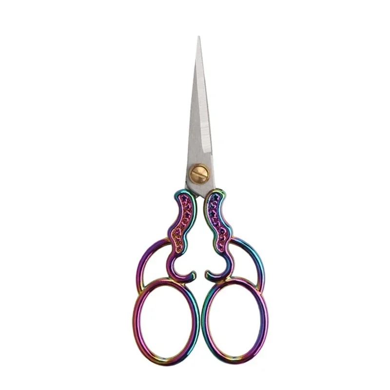 Professional Stainless Steel Sewing Scissors Vintage Embroidery Scissors Craft Tailor Scissor Styling Thread Scissor Yarn Shears