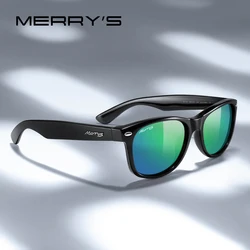 MERRYS DESIGN Classic Retro Rivet Polarized Sunglasses For Men Women Luxury Brand Driving Sunglasses UV400 S6132