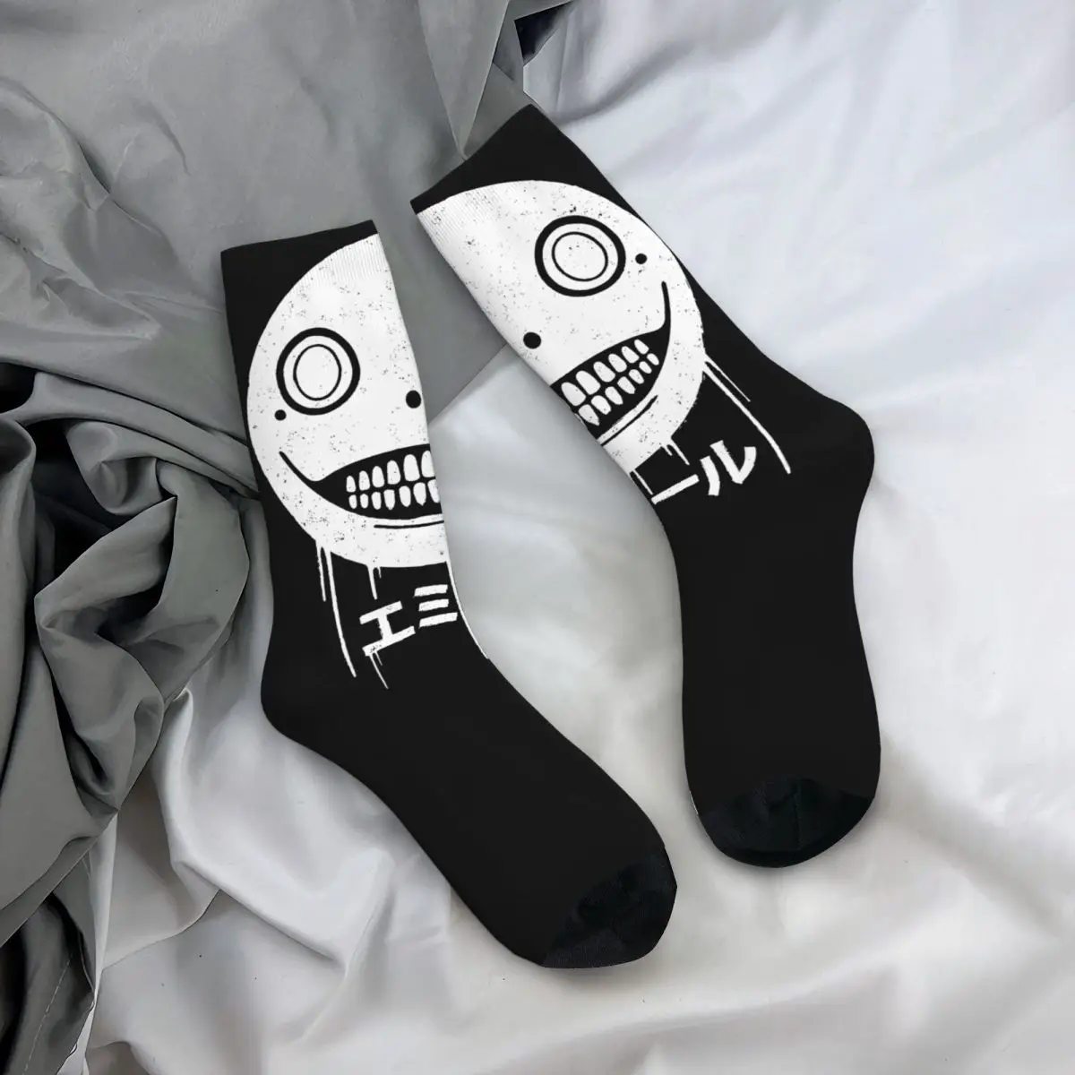 Emil NieR Automata calcetines de vestir antideslizantes para hombres, juego de Cosplay, regalo