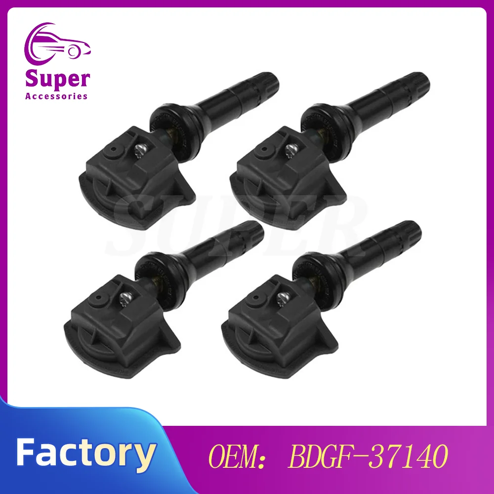 4PCS BDGF-37140 TPMS Sensor For 2020 2021 2022 2023 2024 MAZDA 3 6 CX-3 CX-30 CX-9 MX-5 TIRE PRESSURE MONITOR SENSOR 315MHz