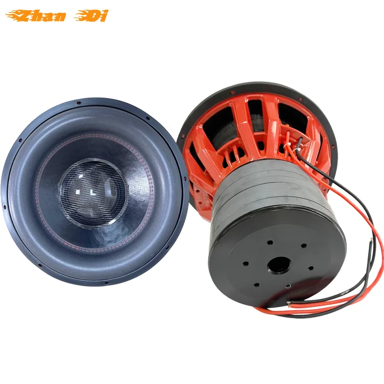 Big Power RMS 4000w Car Bass Woofer Subwoofer Dual 2ohm 15 Inch Car Subwoofer With 7 Magnets