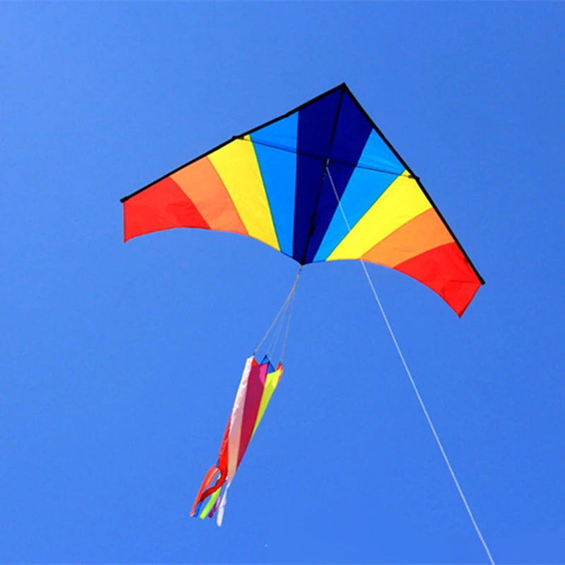 Kite ao ar livre do arco-íris para adultos, brinquedos voadores, diversão, profissional Pipa, voadora Drachen, Cerf, frete grátis, 180cm