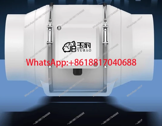 Extraction fan, large suction, strong silent, high power, small kitchen pipe all copper motor