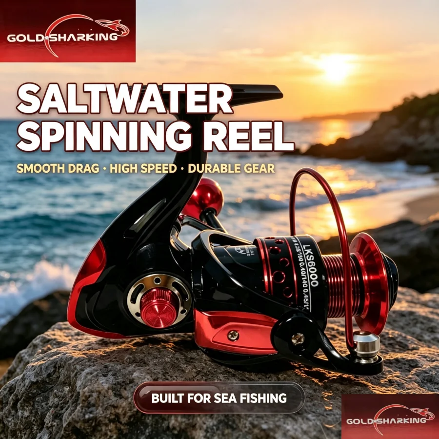 GOLD SHARKING - Moulinet de pê - Abu Garcia Reel Max avis et prix