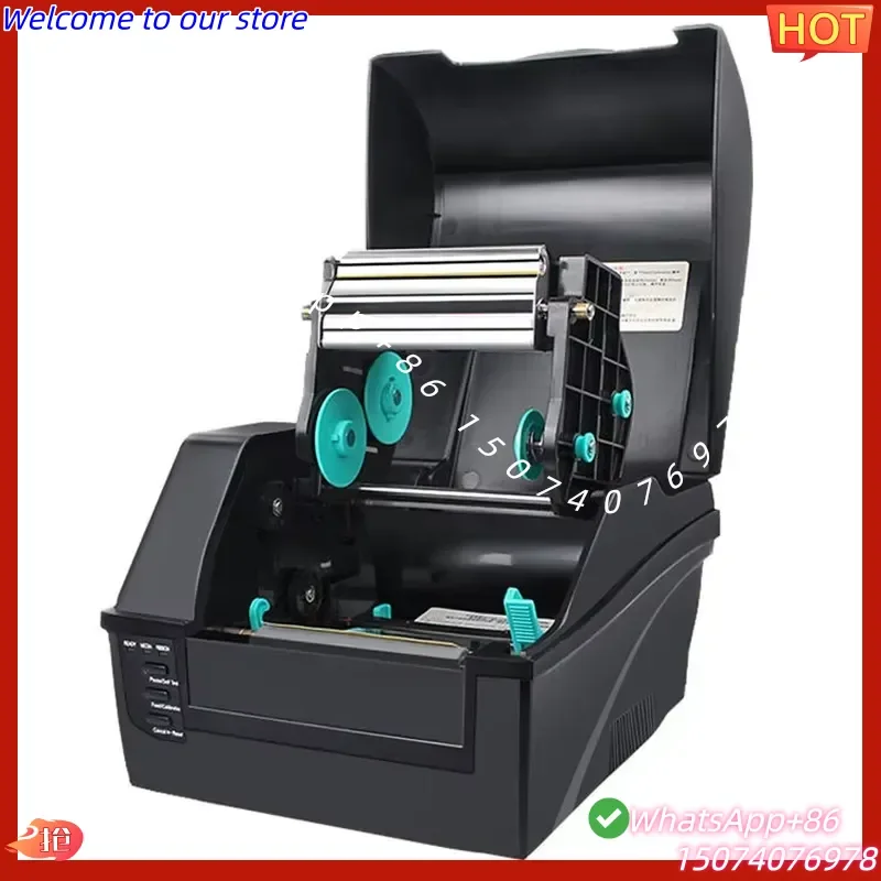 2026 108mm 4inch 4X6 Thermal Shipping Label Barcode Receipt Printer Supports FedEx UPS Ebay Lazada Address Waybill Printer