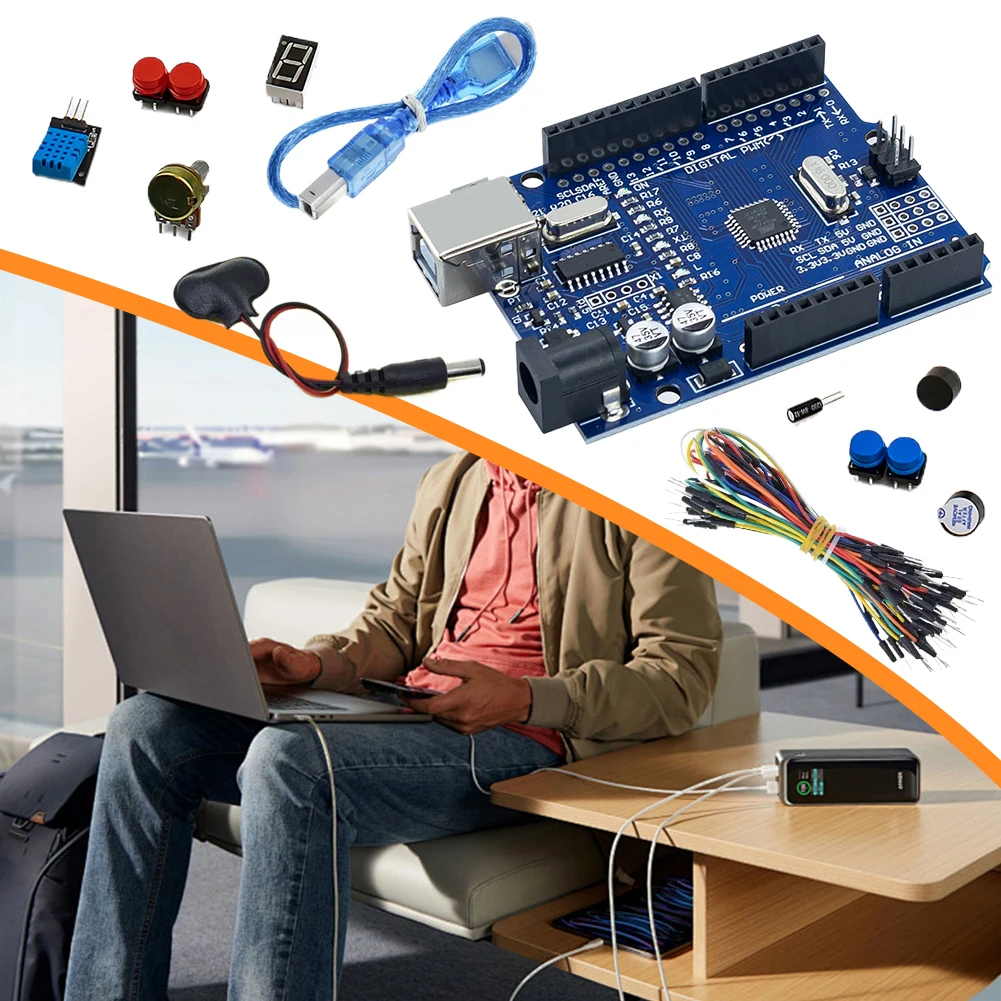 ชุดอุปกรณ์อิเล็กทรอนิกส์พื้นฐา - Diy Electronics Basics บทวิจารณ์และราคา