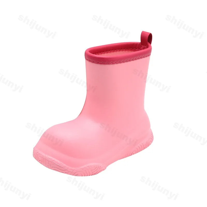 2026 New Children's Rain Boots Cartoon Rain Boots Anti Slip Thick Soled Height Increasing Lightweight Fashion Waterproof Shoes image 6