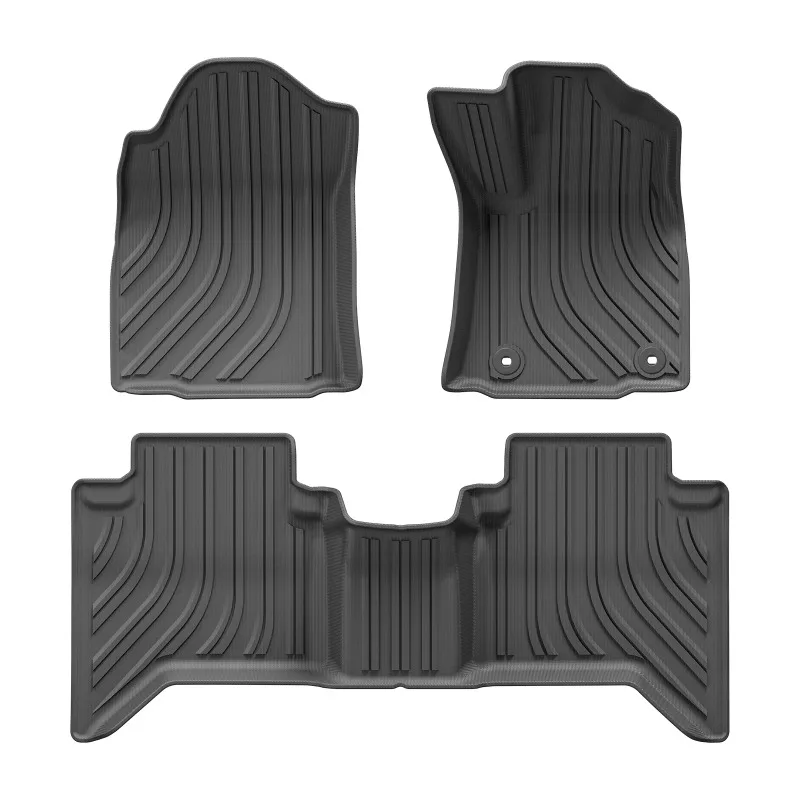Fußmatten für Toyota Hilux Revo 2015 - 2024 Rechtslenker TPE 3D Autofußmatten Schutzmatte Autozubehör – Detail 6