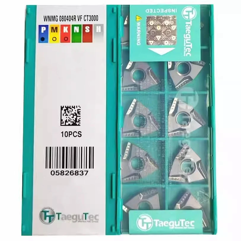 WNMG080404R-VF WNMG080408R-VF CT3000 Ceramics Turning insert External Turning Tool  Lathe Tools  Rough CNC cutting