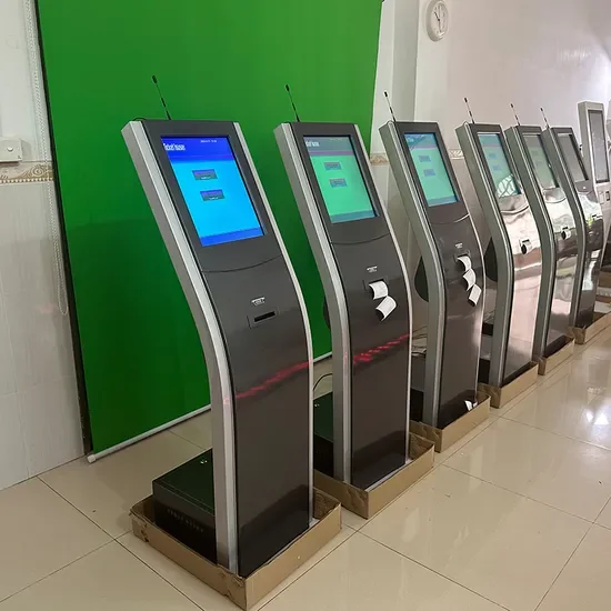Ticket Vending Machine 17 Inch Touch Screen Floor Stand Queue Management System