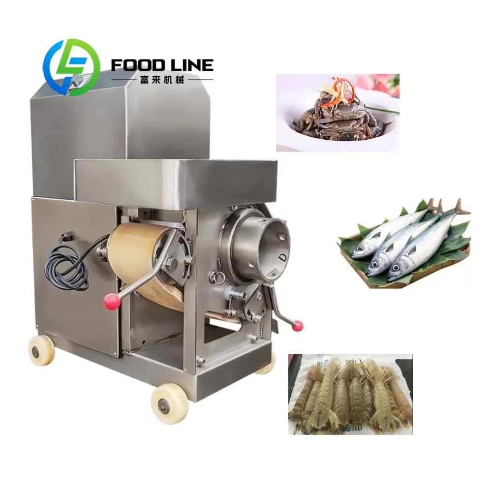 Máquina automática de carne de cangrejo y salmón, máquina mecánica de procesamiento de pescado y atún, máquina separada de huesos de pescado, gran oferta de fábrica