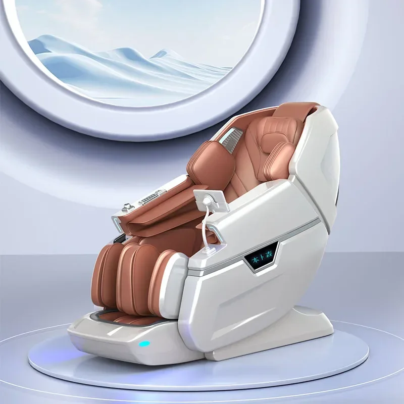 Leercon New 4d multifunction shiatsu full body electric massage chair sl track zero gravity