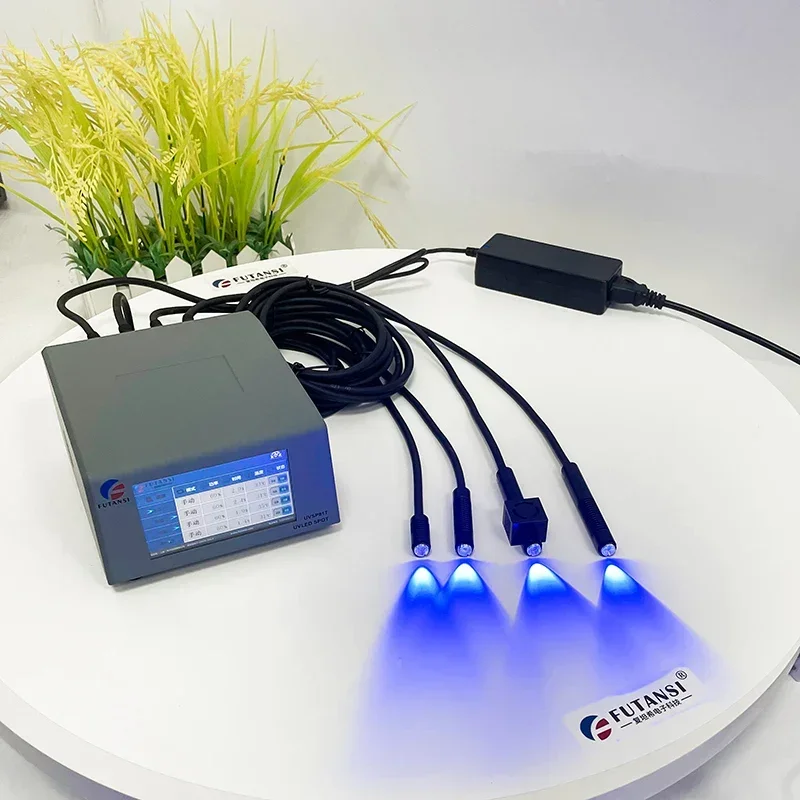 

2025 Cool cure 365 л.с. Светодиодный источник прожектора для УФ-отверждения с выходной диапазоном 0–11000 Вт/см2