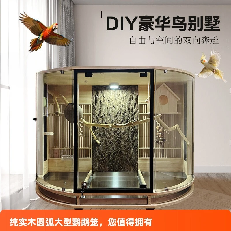 

Клетка для попугаев, вилла, большая специальная, брызгозащищенная