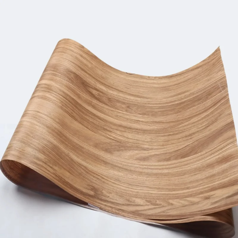 Natural Zebra Wenge Mix Wood Veneer for DIY Tabletop Covering Bookshelf Furniture Cabinet Door Refacing Panels Veneer  250x58cm