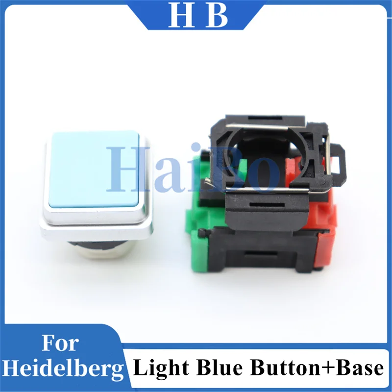 HaiBo Best Quality Top Quality Blue Push Button 00.780.2317 00.780.2318 Printing Press Pump Switch for Heidelberg