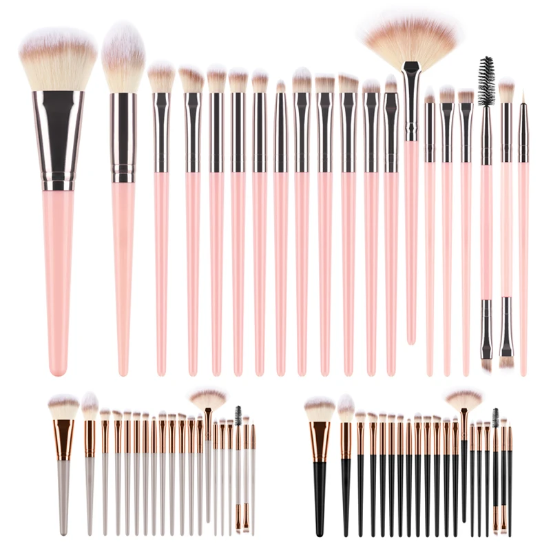 Makeup Tool Set Brush For Novice Foundation Blush Highlight Lips Brushes Eyeshadow Eyelash Brush Cosmetic Tool Kit