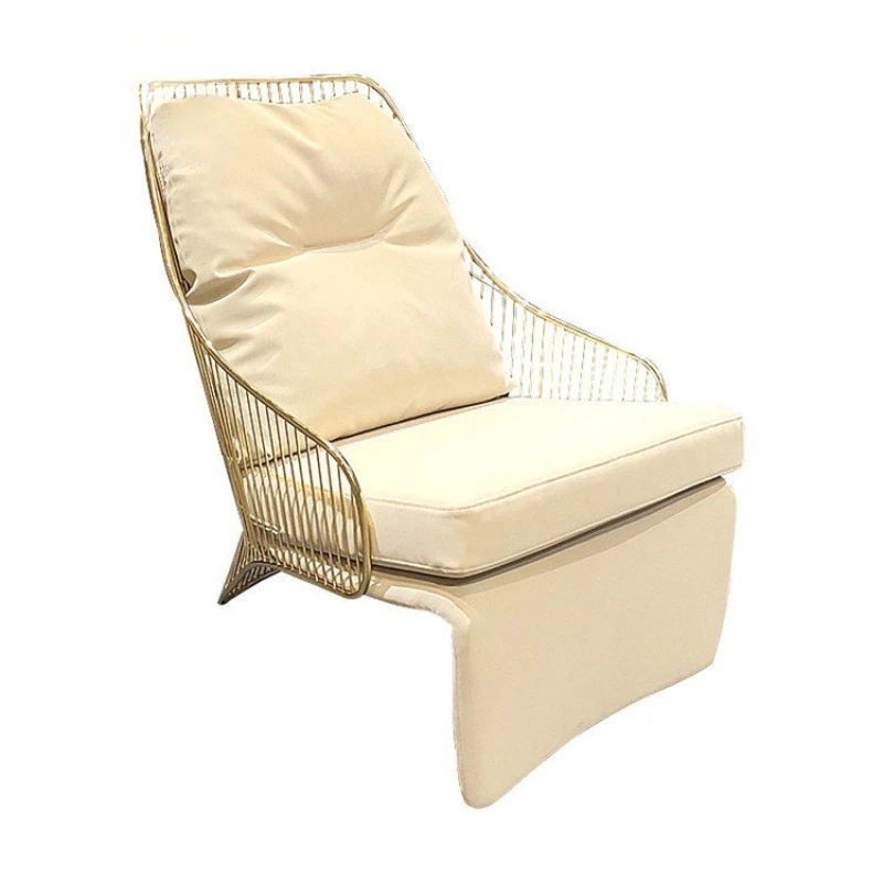 

Stainless steel lounge chair, living room armchair