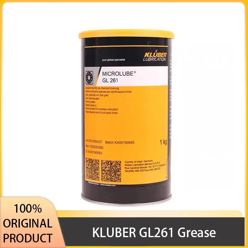 

KLUBER GL261 MICROLUBE GL 261 Special Lubricant Used in Boundary Friction Fretting Corrosion Conditions Germany Original Product