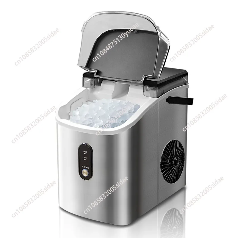 Ice Maker with Soft Chewable Ice, Automatic 34lbs in 24 Hours,Pebble Portable Machine Scoop