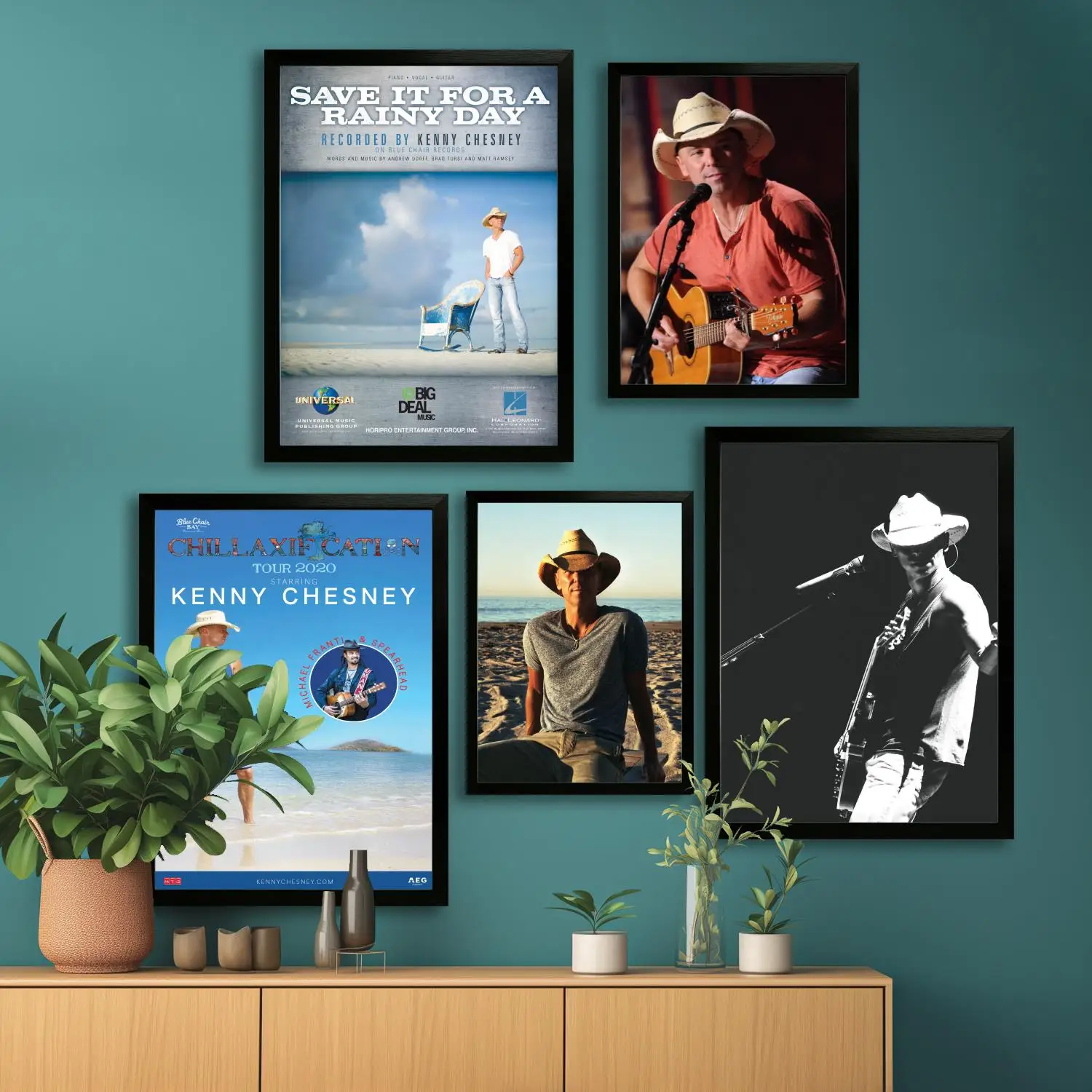 Kenny Chesney Canvas Art Poster, Wall Art, Picture Print, Modern Family, Bedroom Decor, Posters,Decorative painting