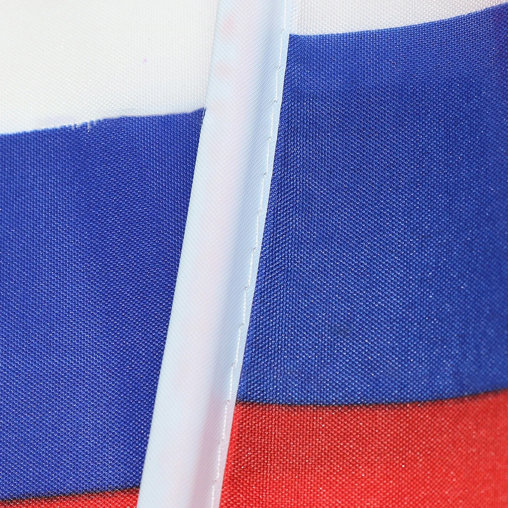 EOODLOVE 10/20/50pcs 14*21CM Slovakia Handheld Flags with Plastic Flagpoles Slovakia Party Sports Decorationheld Flags