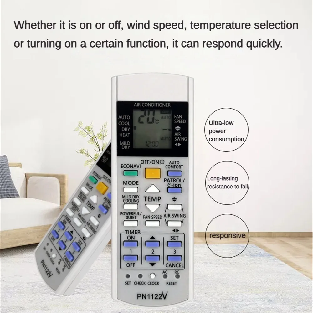 Air-conditioner Remote Precise Infrared Transmission Environmentally Friendly Durable Popular Infrared Remote Control Anti-break