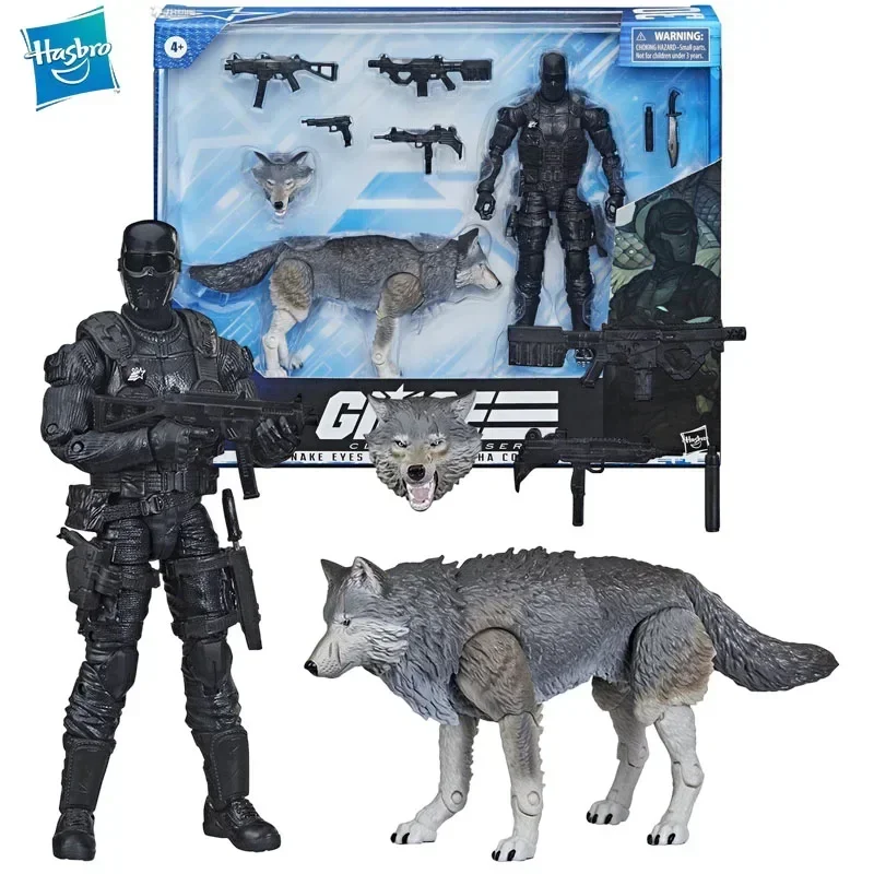 Hasbro Original ชุด Snake Eyes 2 คน Boxed Series คริสต์มาสของขวัญอะนิเมะ Action Figure ของขวัญของเล่นสําหรับ Boy