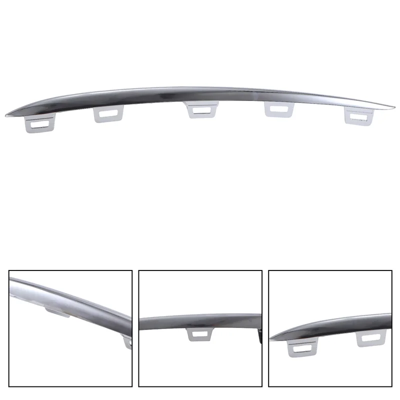 

4X Car Front Fog Lamp Trim Strip Cover For Mercedes Benz GLE W167 2020-2022 GLE400 A1678858103 A1678858303 A1678858203
