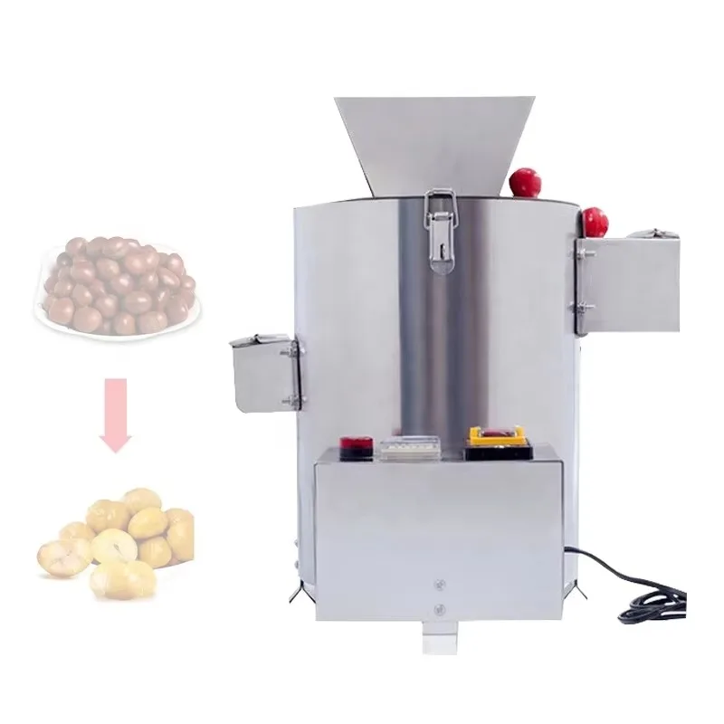 110V automatic commercial machine 550W 220V chestnut shelling machine small shelled chestnuts