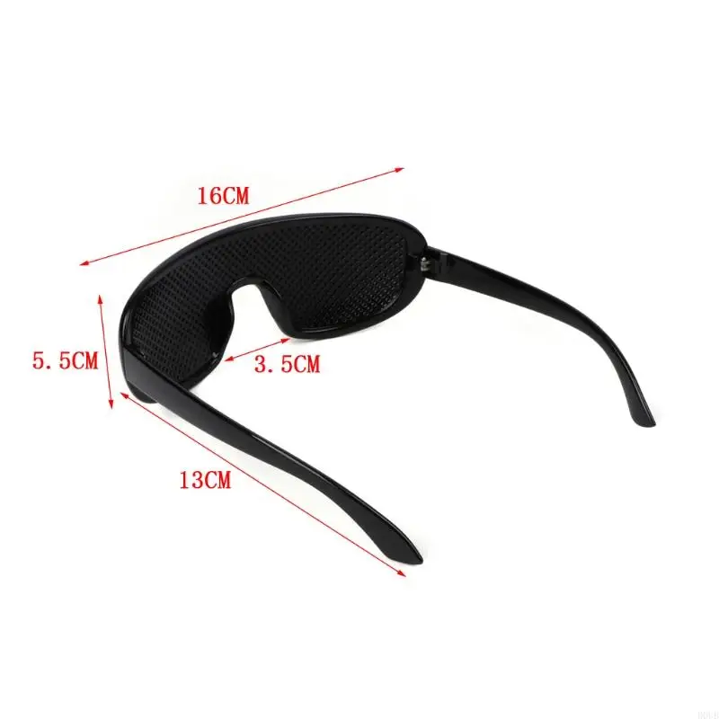 Pinhole Glasses Exercise Eyewear Eyesight Improvement Training Gadget Supplies for Outdoor Traveling Camping Accessory image 5