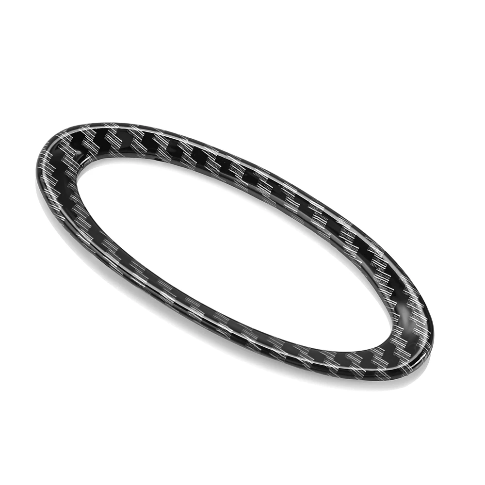 Car ABS Chrome Car Steering Wheel Decoration Ring Trim Sticker for Ford Focus 2 Fiesta Ecosport