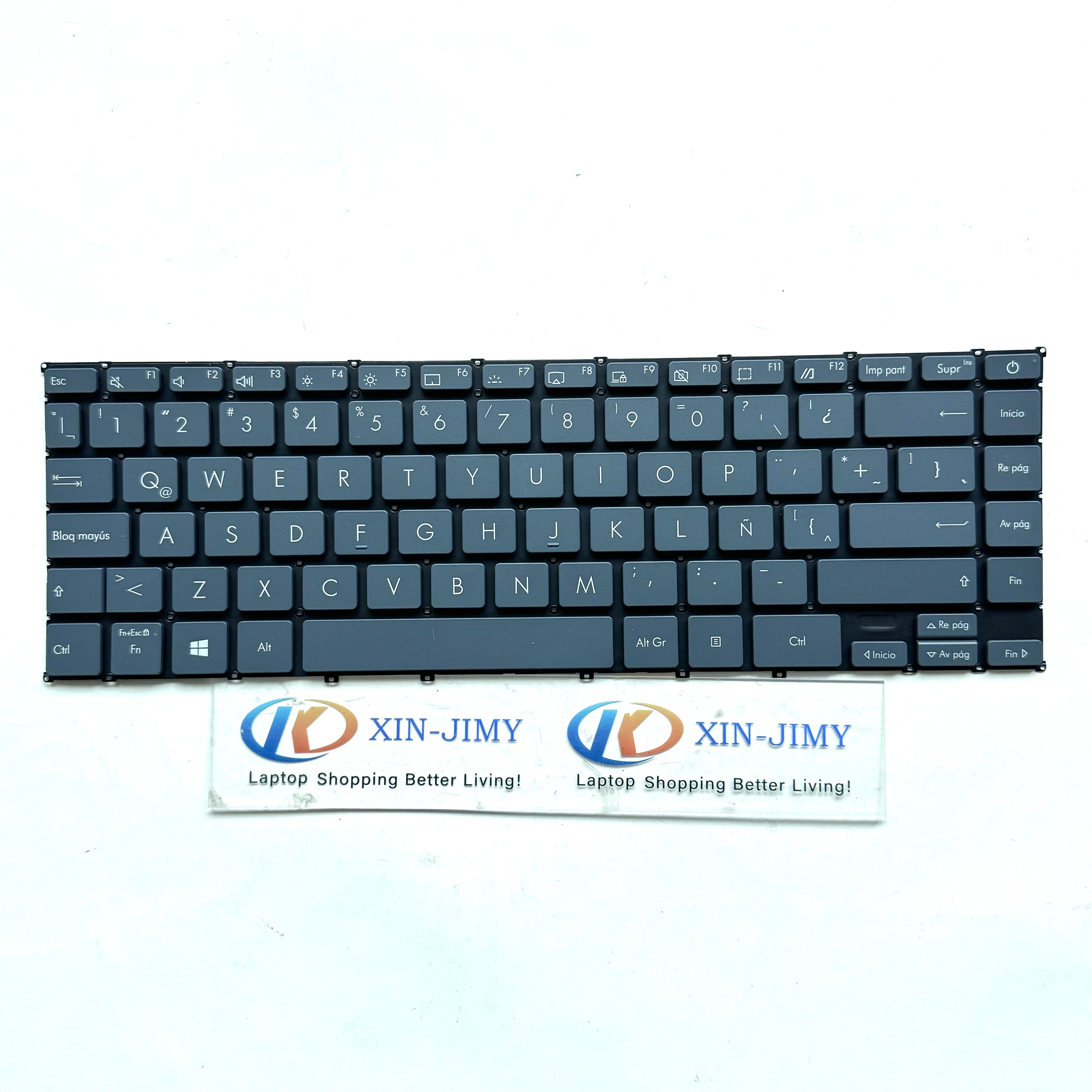 Imagem -02 - Teclado de Laptop Retroiluminado com Layout Xin-la para Asus Zenbook Ux325 Ux325e Ux325ea Ux325 com Retroiluminação la