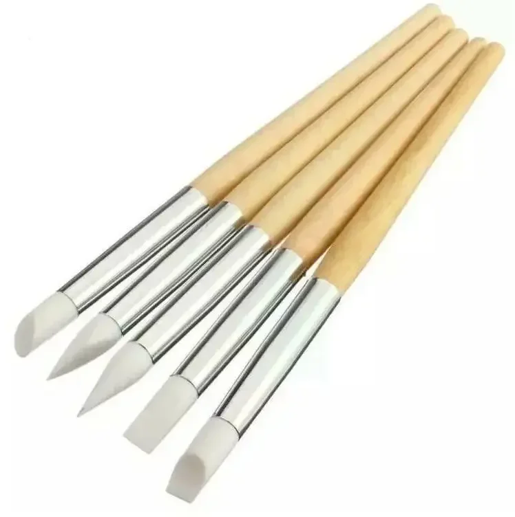 Set of 5PCS Watch Dial Cleaner Dirt Remover Tool Kit with Rubber Tips for Cleaning Watch Hands Movement T0892
