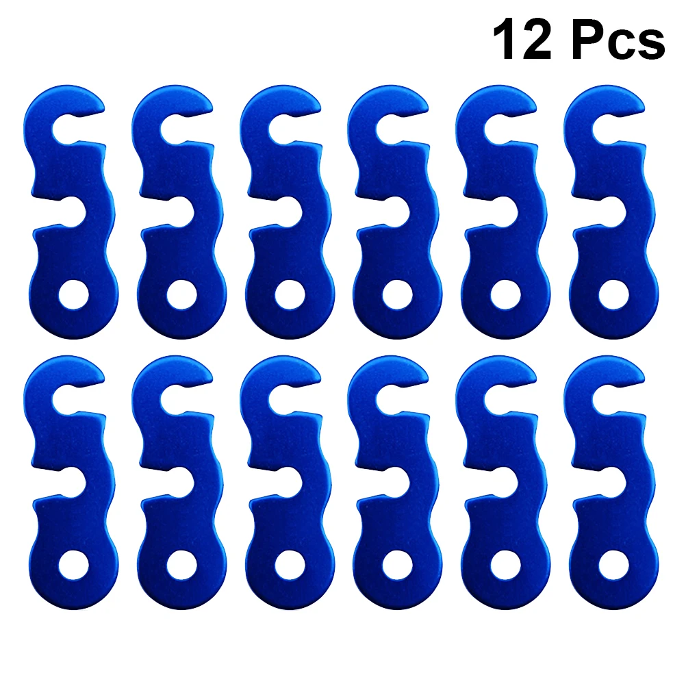 

Tent Peg Hook Drawstring Buckle Camping Accessories Wind Ropes Blue Fastener