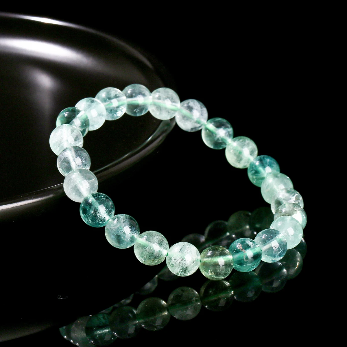 JD 천연석 녹색 형석 구슬 팔찌 여성 패션 쥬얼리 수 - Gemstone Bracelet Healing 리뷰 및 가격