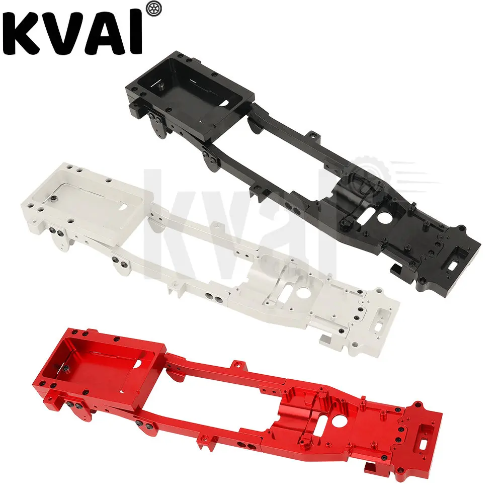 1:10 WPL D12 Metal Alloy RC Body Chassis Frame Kit Accessories Fits for WPL D12 1/10 RC Car DIY Truck Car Upgrade Parts