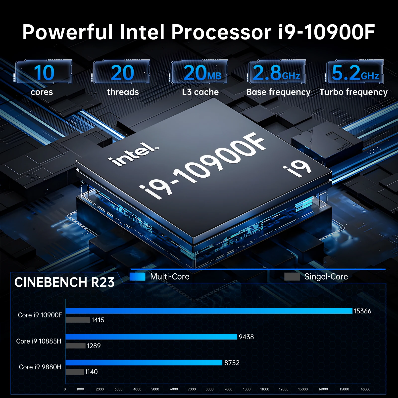 Msecore MV200 كمبيوتر صغير Intel Core i9-10900F RTX3050 6G Windows 11 Mini PC DDR4 PCIe M.2 SSD BT5.0 سطح المكتب ألعاب الكمبيوتر الصغير
