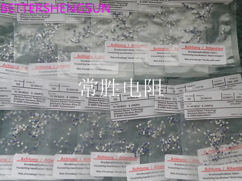 PT100 thin film platinum resistance A grade diaphragm thermal resistance precision platinum resistance