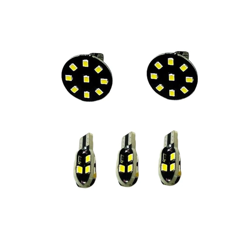 July King Car Reading Lights Compatible with Toyota Camry 7th Aurion 2012 2013 2014, 5 pcs 6000K LED Indoor Dome Map Light