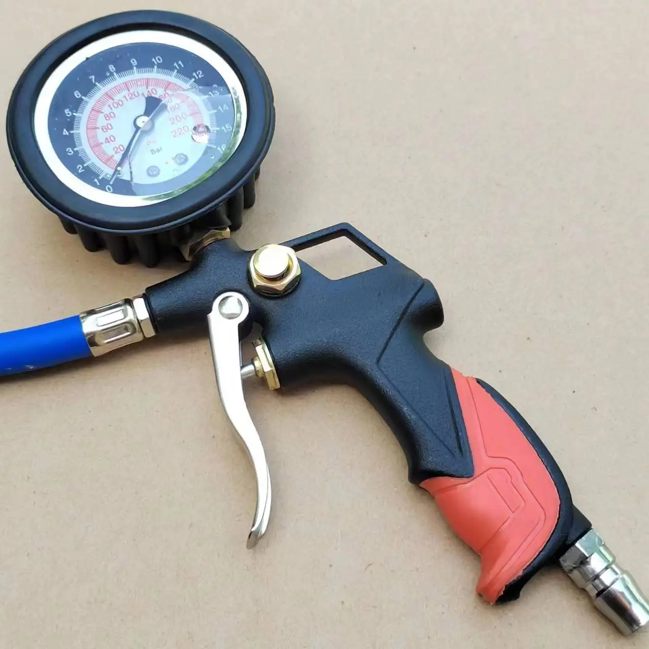 Hochpräzises digitales Manometer für Reifendruck, Öl-Tauchmanometer für Reifendruck, Luftinjektions-Reparaturwerkzeugteile für Kraftfahrzeuge – Detail 1