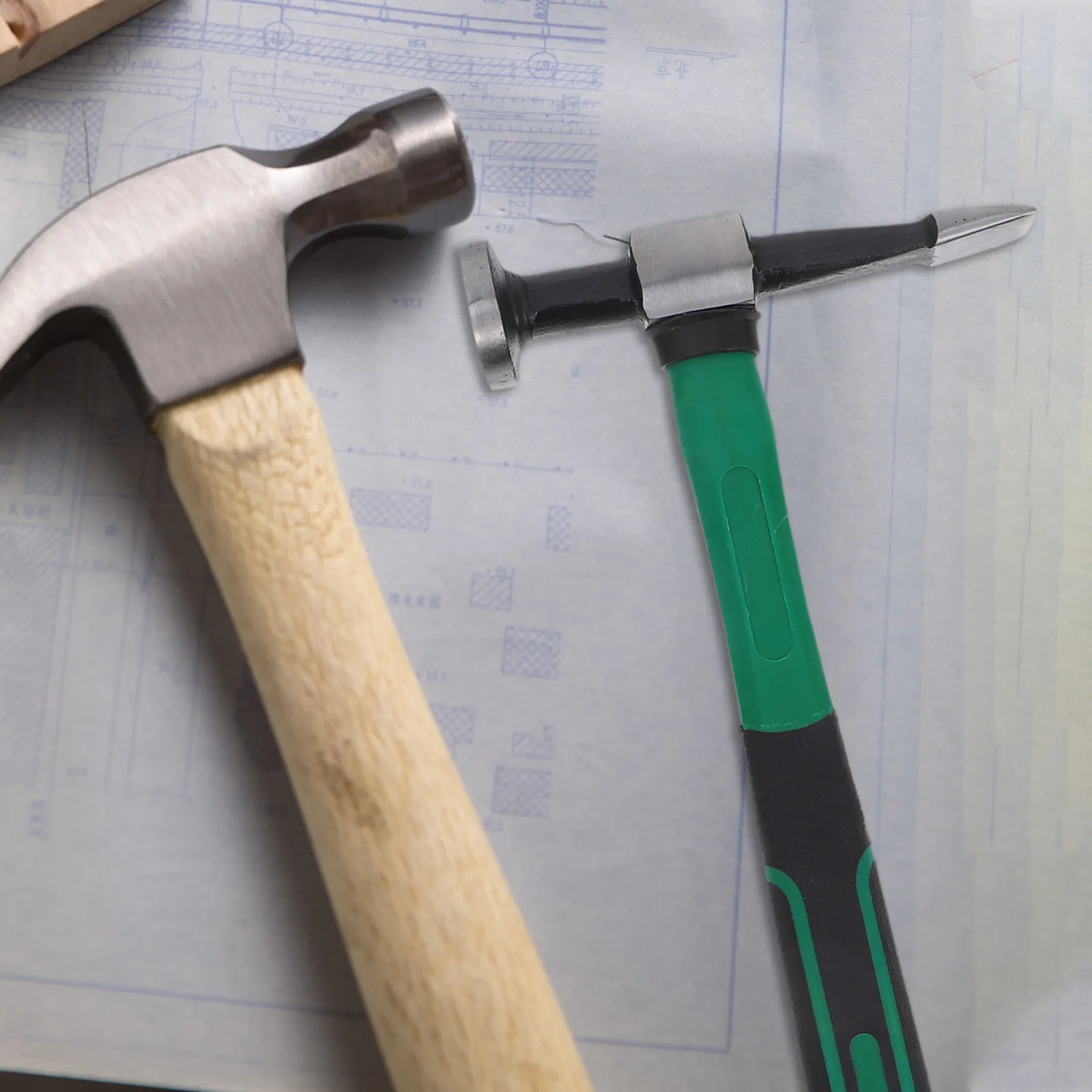 

Автомобильный молоток для кузовных работ, стальной, с плоской головкой, профессиональный инструмент для ремонта листового металла