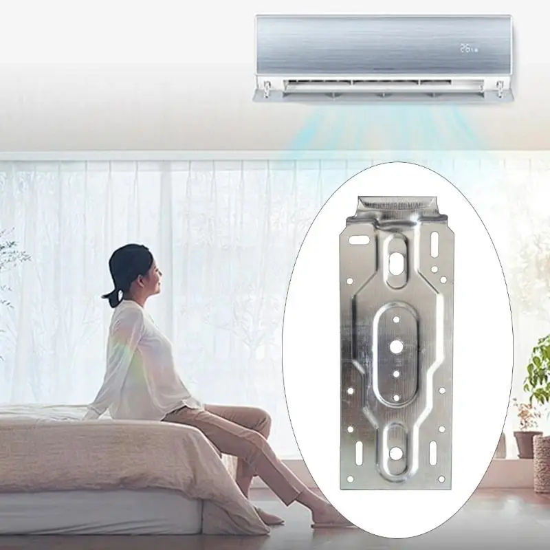 U0de 4pcs стены, установленная на стене внутренней блок, подвесная доска сгущенная подвесная пластина Кроншень Кондиционер