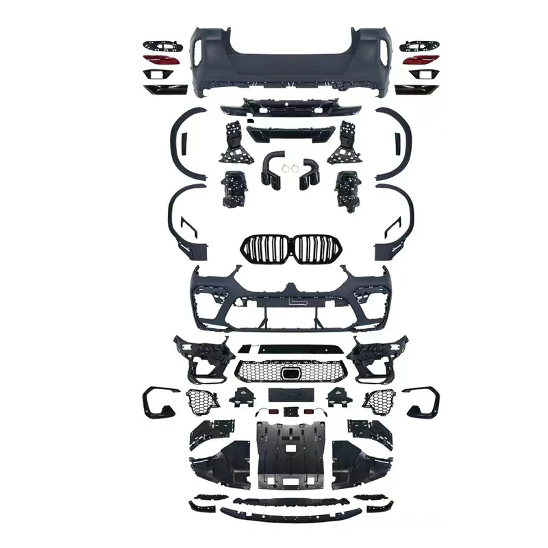 Upgrade Modification KitFor S X6 G06(model 2020-22) Revamped X6M Sports Body Kit For Front And Rear Bumpers