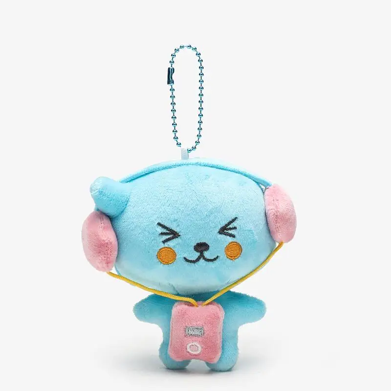 

Носите наушники, голубая капля воды, крутая плюшевая кукла, студенческое творчество, цепочка из бисера, плюшевый брелок, рюкзак, подвеска, украшение, игрушки