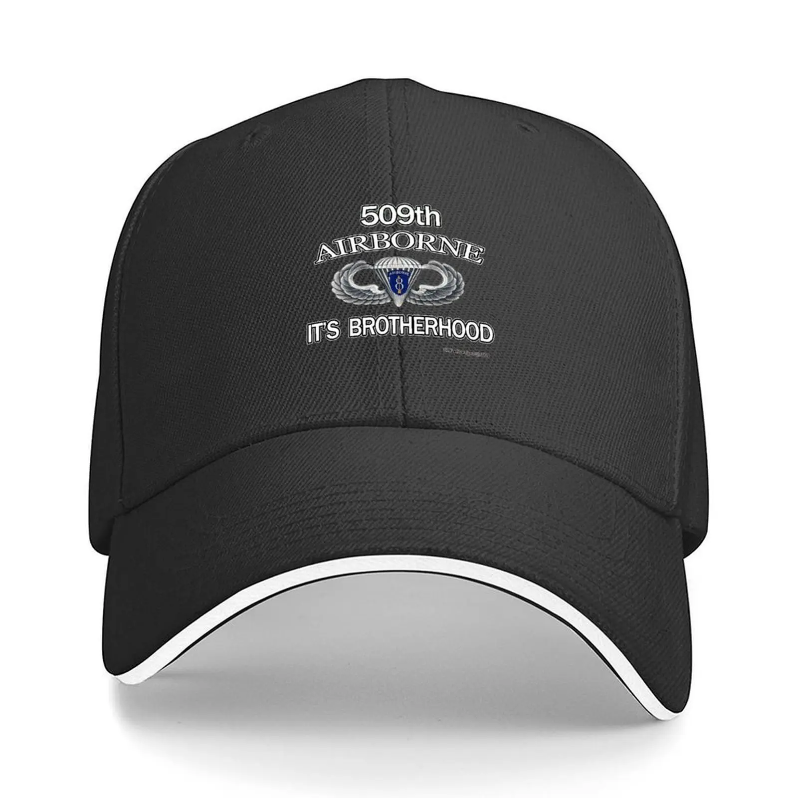 

509th AIRBORNE ITS BROTHERHOOD Baseball Cap Anime sailor cap for men Gentleman Hat western Hat Hats Man Women's