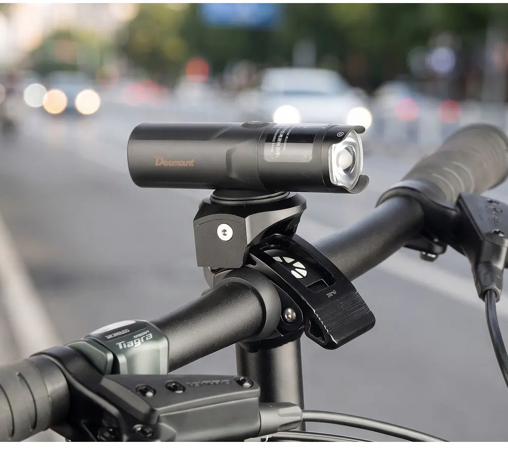 Deemount Fahrradcomputerhalterung für DAHON Faltrad-Headset, breite Klemme zur Installation für Garmin Wahoo IGPS mit 3-Gabel-Auswahl für GoPro. – Detail 15