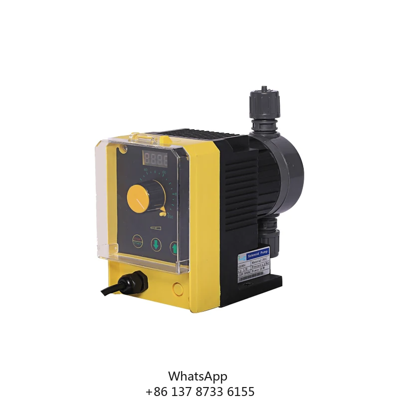 

Solenoid And Mechanical Diaphragm Metering Chemical Dosing Pump For Corrosive Liquid