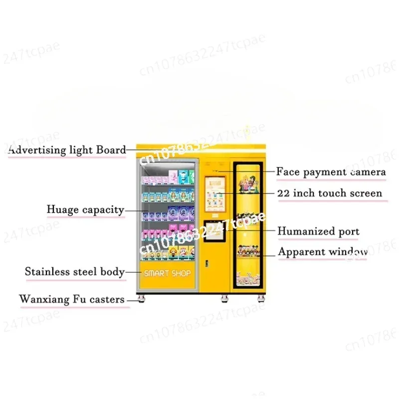 Upmarket Hot Salled  Automatic Blind Box & Gift Vending Machine