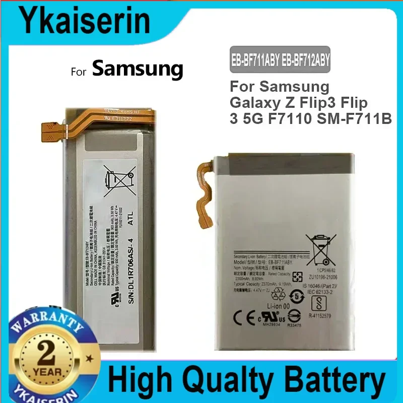 EB-BF711ABY EB-BF712ABY Battery For Samsung Galaxy Z Flip 3 Flip3 5G F711 F711B F712 SM-F711B Batteries+Tools